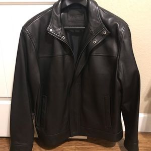 Roundtree and Yorke leather jacket